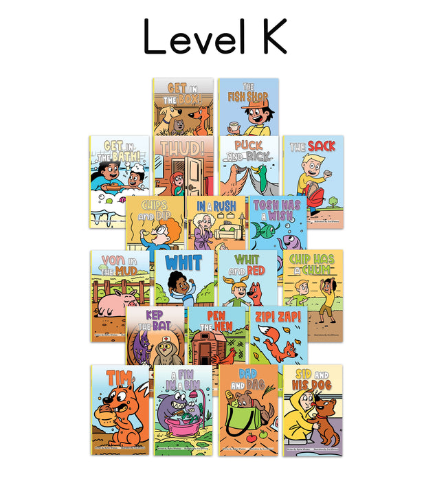 Developing Decoders Whole Yellow Collection: Levels K - 3 (164 titles, with 6 copies each)