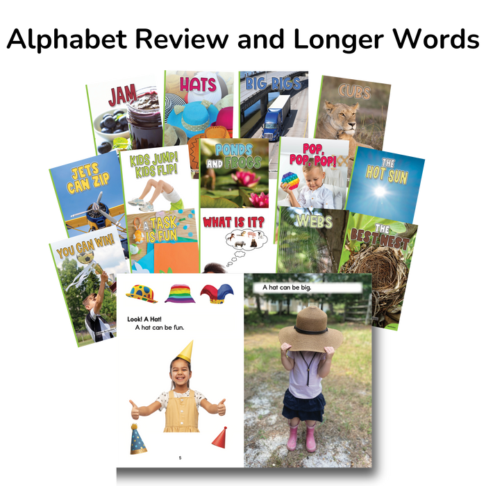 Developing Decoders Kindergarten Green Nonfiction Collection (50 titles, with 6 copies of each)