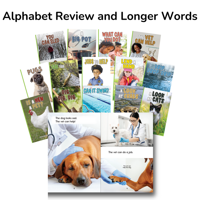 Developing Decoders First Grade Green Nonfiction Collection (75 titles, with 6 copies of each)