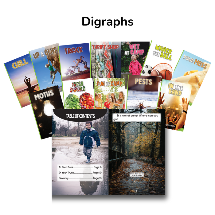 Developing Decoders Kindergarten Green Nonfiction Collection (50 titles, with 6 copies of each)