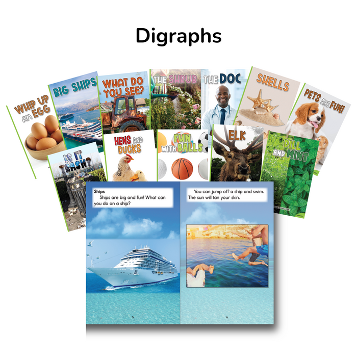 Developing Decoders First Grade Green Nonfiction Collection (75 titles, with 6 copies of each)
