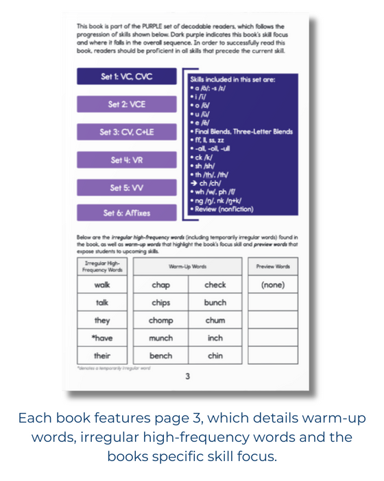 Developing Decoders Purple Collection Set 2:Magic "e" Syllables (1 set, 15 titles)