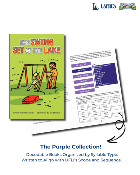 Developing Decoders Purple Collection Set 2:Magic "e" Syllables (1 set, 15 titles)