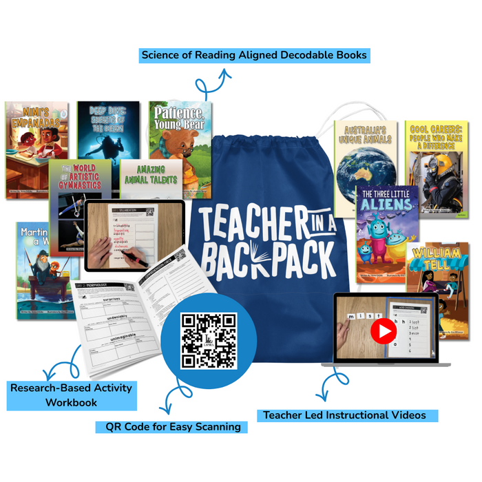 Teacher in a Backpack, (Set of 15)