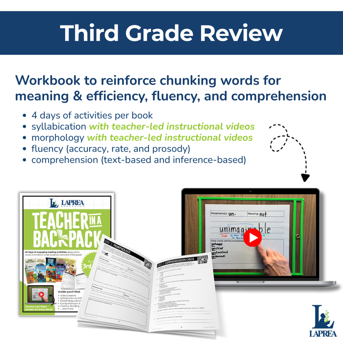 Teacher in a Backpack - Third Grade (Set of 15)