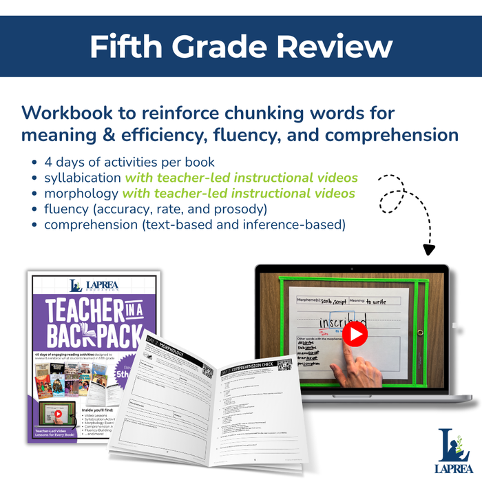 Teacher in a Backpack - Fifth Grade (Set of 15)