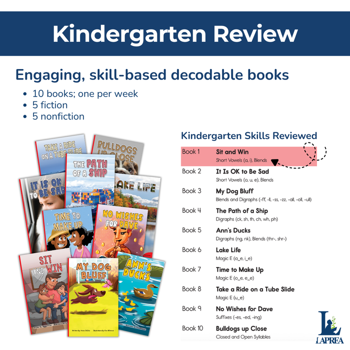 Teacher in a Backpack - Kindergarten (Set of 15)