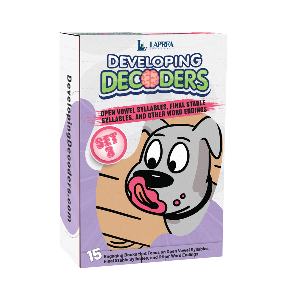 Developing Decoders Purple Collection Set 3: Open Syllables (CV
