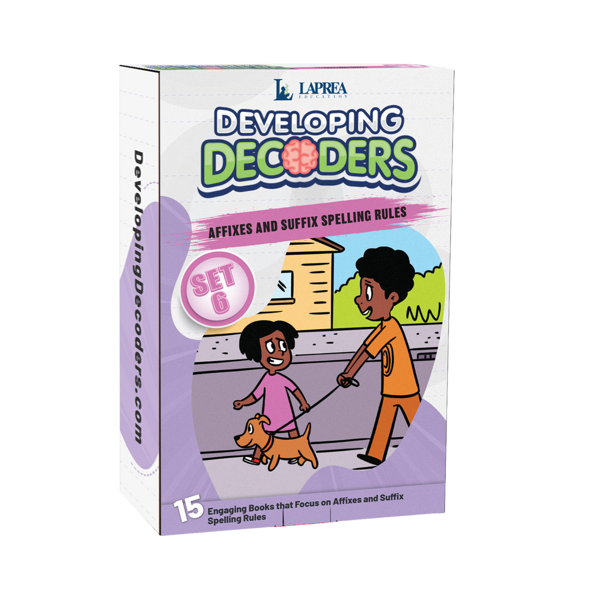 Developing Decoders Purple Collection Set 6: Affixes (1 set, 15 Developing Decoders Purple Collection Set 6: Affixes (1 set, 15