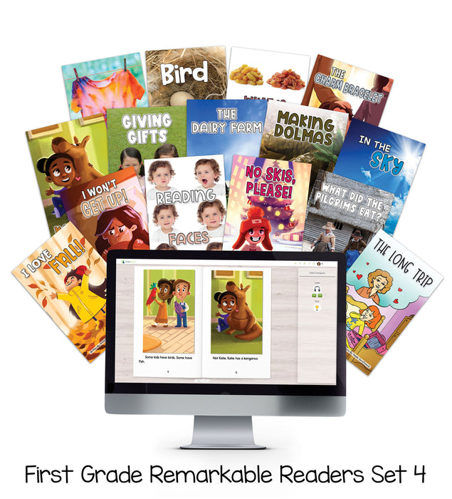Leveled Readers - First Grade - Remarkable Readers (Sets 1-5) Bundle