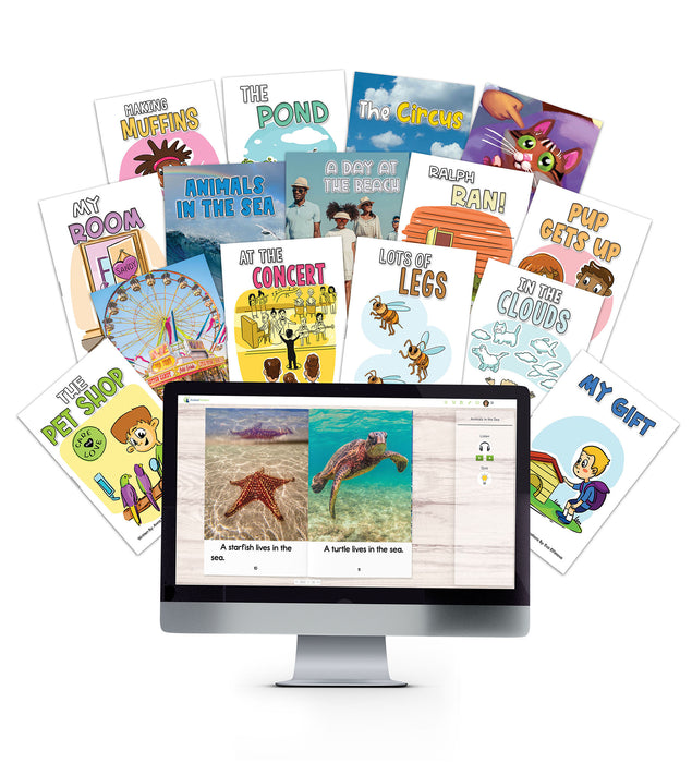 Kindergarten Book Set - Leveled Readers for Kindergarteners - Remarkable Readers (Set 2)