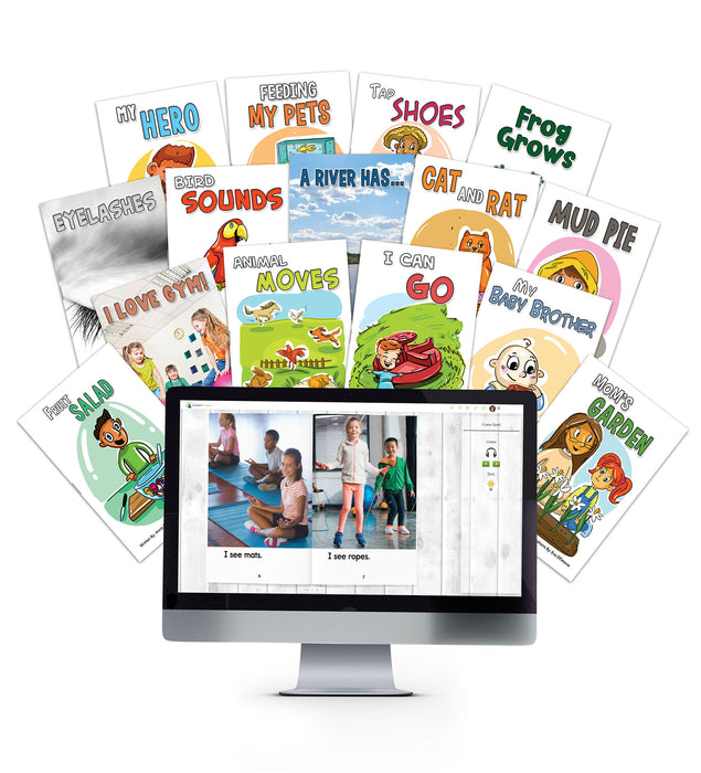 Kindergarten Book Set - Leveled Readers for Kindergarteners - Remarkable Readers (Set 4)