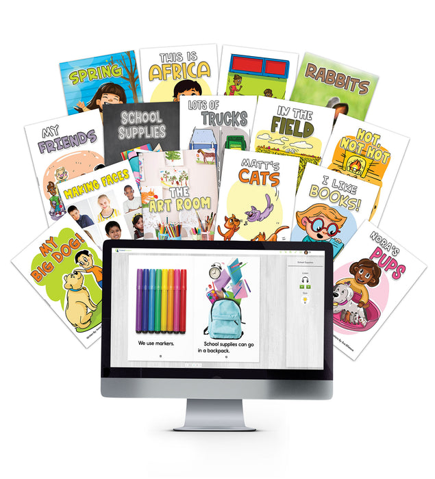 Kindergarten Book Set - Leveled Readers for Kindergarteners - Remarkable Readers (Set 8)