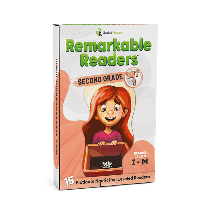 Leveled Readers - 2nd Grade Reading Books - Remarkable Readers (Set 1)