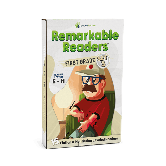 Leveled Readers – Reading Books for First Graders – Remarkable Readers (Set 3)