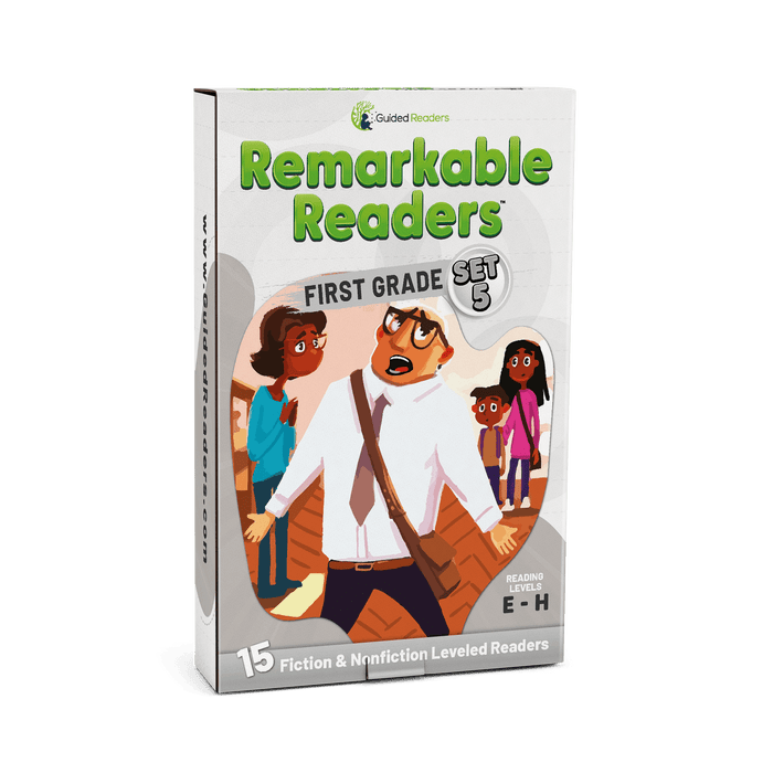 Leveled Readers – Reading Books for First Graders – Remarkable Readers (Set 5)