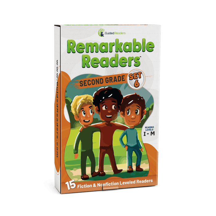 Leveled Readers - 2nd Grade Reading Books - Remarkable Readers (Set 6)