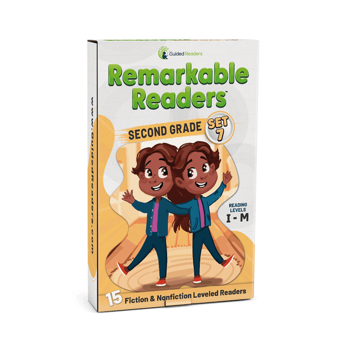 Leveled Readers - 2nd Grade Reading Books - Remarkable Readers (Set 7)