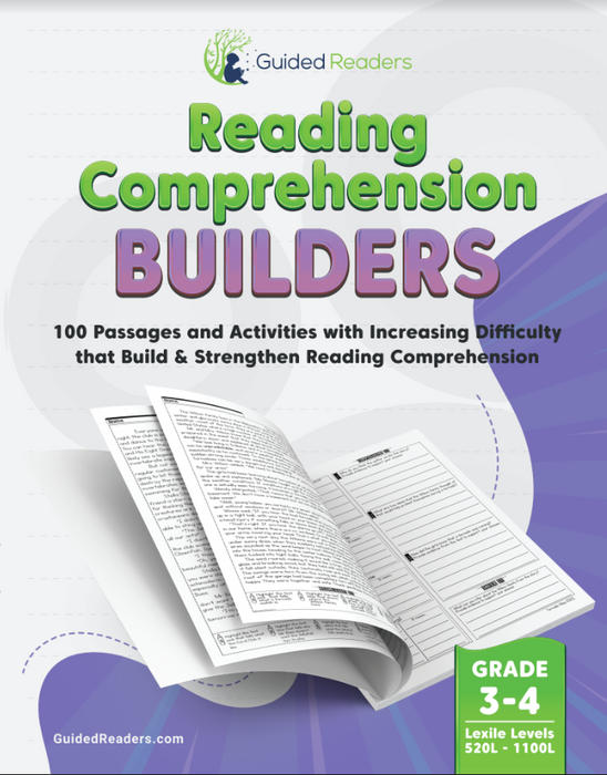 Reading Comprehension Builders Grade 3rd & 4th