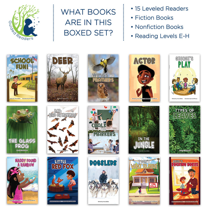 Leveled Readers – Reading Books for First Graders – Remarkable Readers (Set 1)