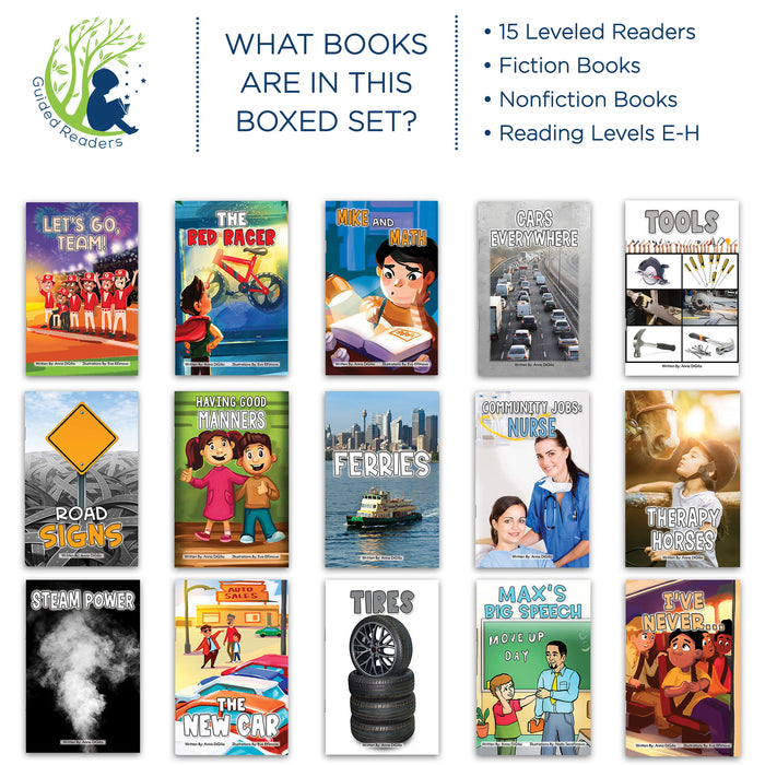 Leveled Readers – Reading Books for First Graders – Remarkable Readers (Set 2)