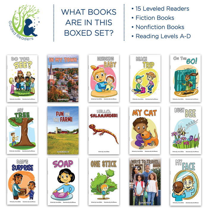 Kindergarten Book Set - Leveled Readers for Kindergarteners - Remarkable Readers (Set 3)