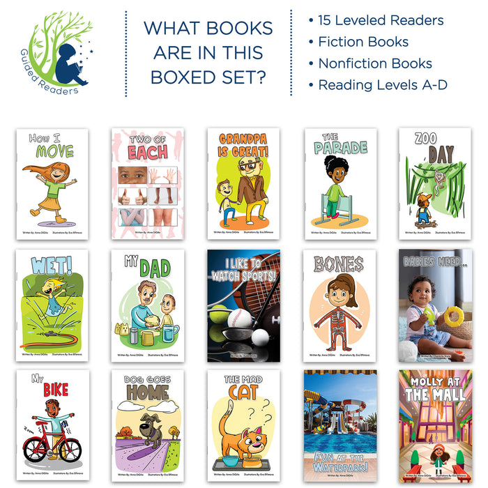 Kindergarten Book Set - Leveled Readers for Kindergarteners - Remarkable Readers (Set 5)