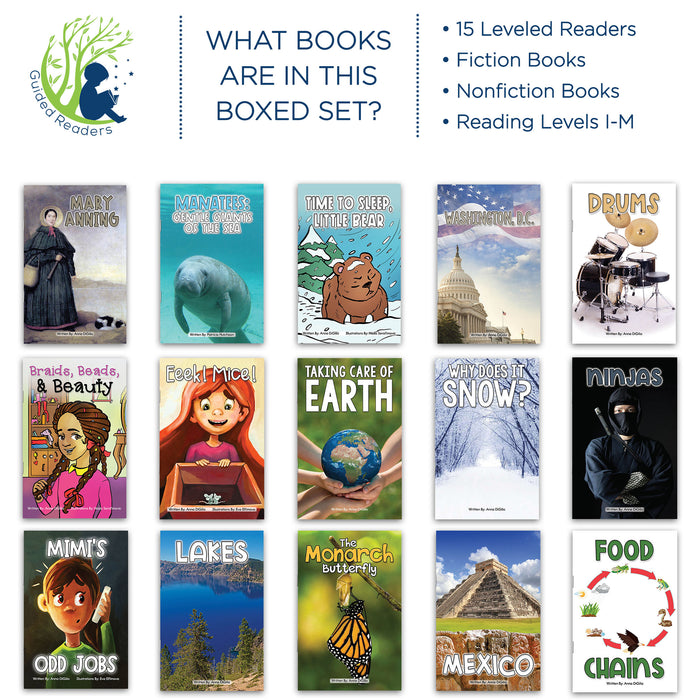 Leveled Readers - 2nd Grade Reading Books - Remarkable Readers (Set 1)